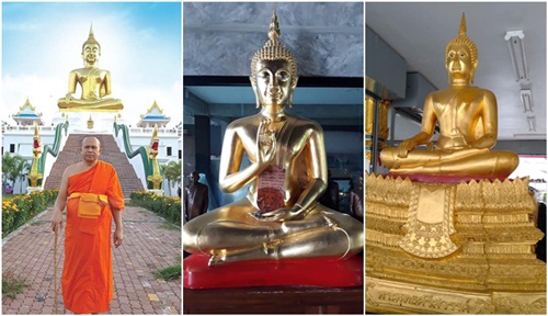 คณะสงฆ์ไทยสร้างพระพุทธรูปประดิษฐานพุทธสถานชาวไทคำตี่รัฐคะฉิ่นเมียนมาร์