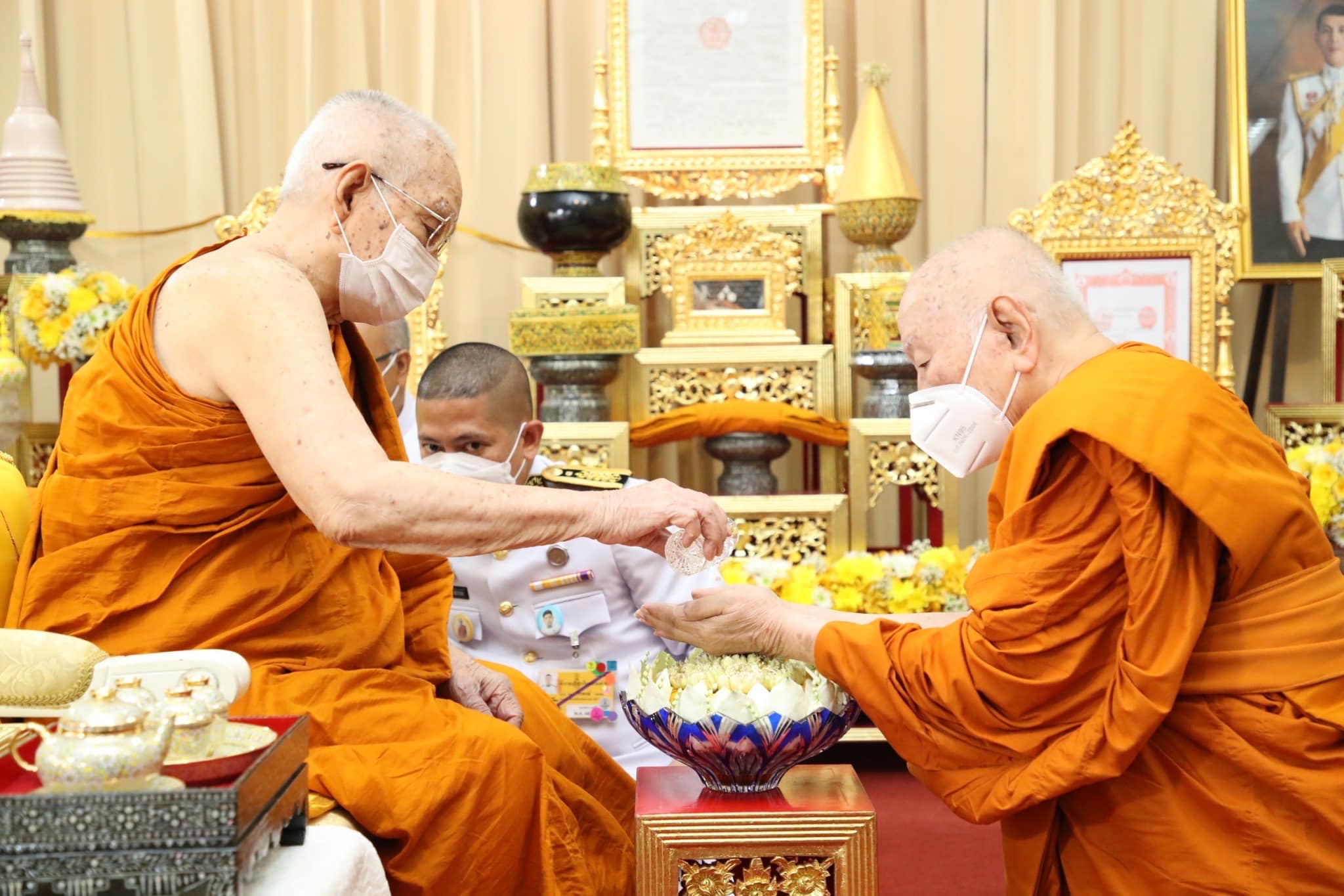 “พระสังฆราช” เสด็จราชบุรี ทรงเป็นปธ.บำเพ็ญกุศลฉลองอายุ 90 ปี “พระพรหมมงคลวัชราจารย์”