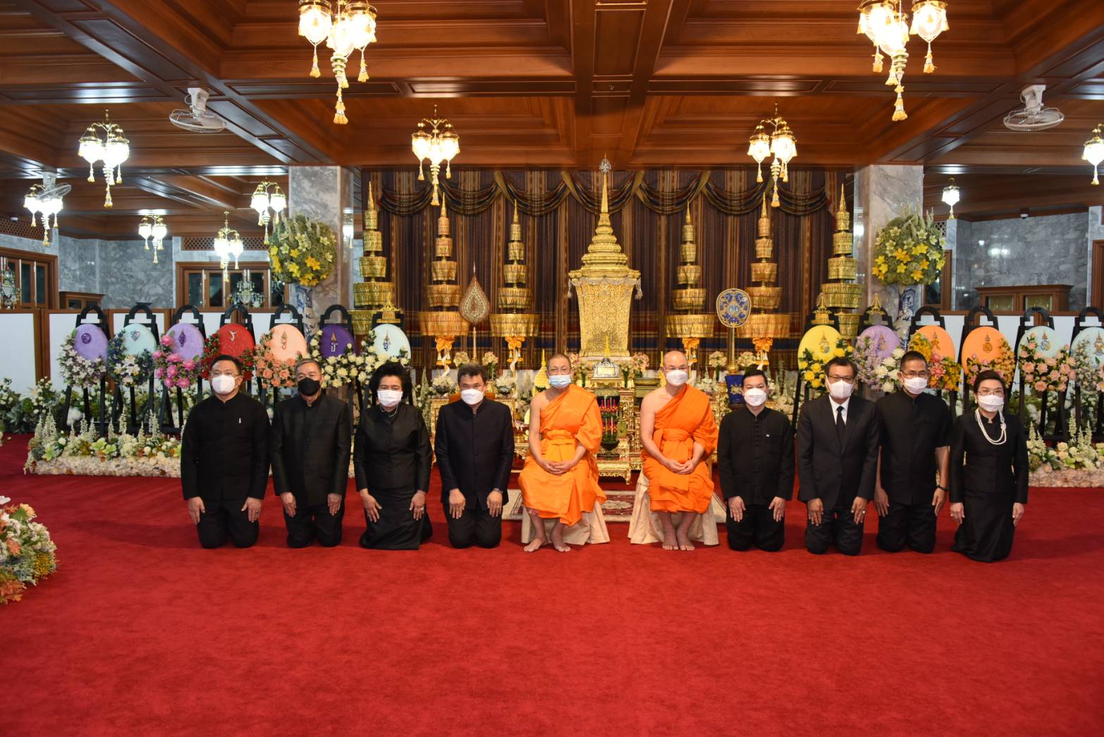 ปลัดกระทรวงมหาดไทย-ประธานสภาสตรีแห่งชาติ เป็นประธาน สวดพระอภิธรรมศพ “สมเด็จพระมหารัชมังคลาจารย์