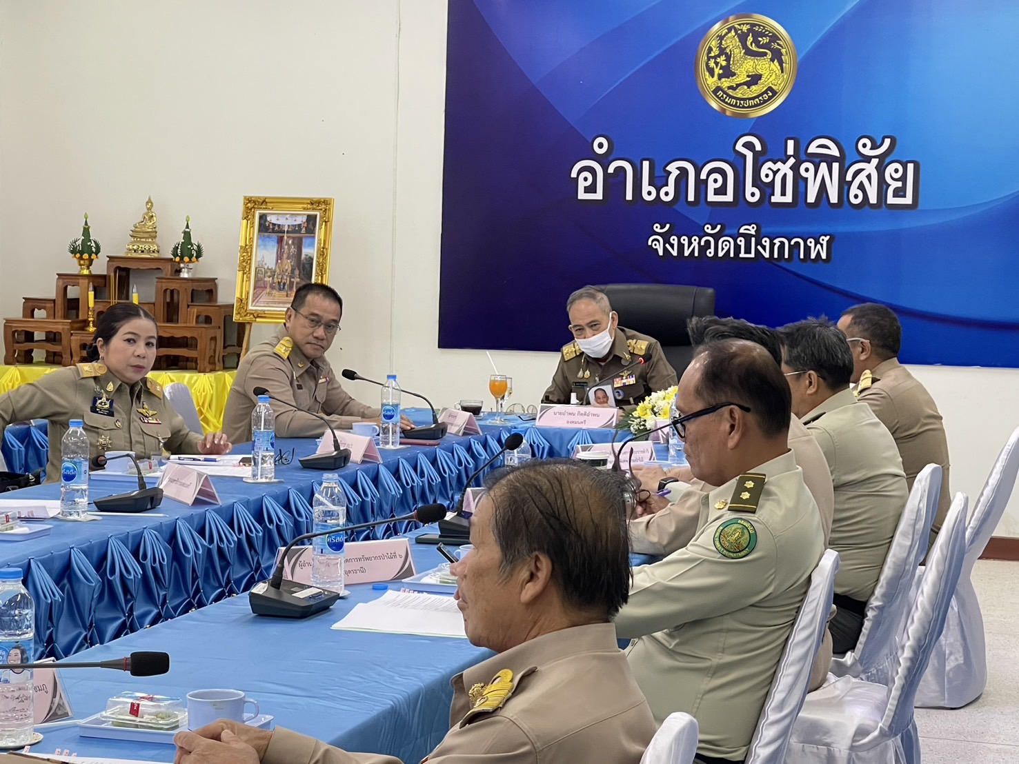 “องคมนตรี” ประชุมติดตามคืบหน้า “พุทธสถานเฉลิมพระเกียรติ” วัด “หลวงปู่ทุย”  ในพระบรมราชูปถัมภ์