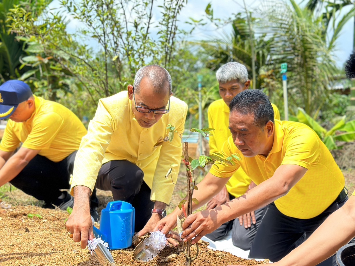 จังหวัดพัทลุง ขับเคลื่อนโครงการ โคก หนอง นา อารยเกษตร เฉลิมพระเกียรติฯ