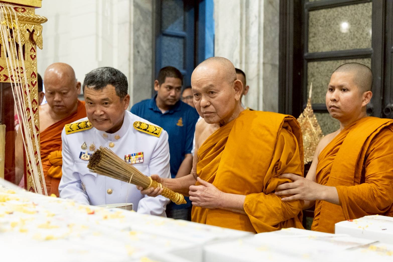 “สมเด็จพระพุทธพจนวชิรมุนี – ปลัดเก่ง”  ร่วมสมโภชหลวงพ่อโสธรครบรอบ 255 ปี อัญเชิญขึ้นจากแม่น้ำบางปะกง