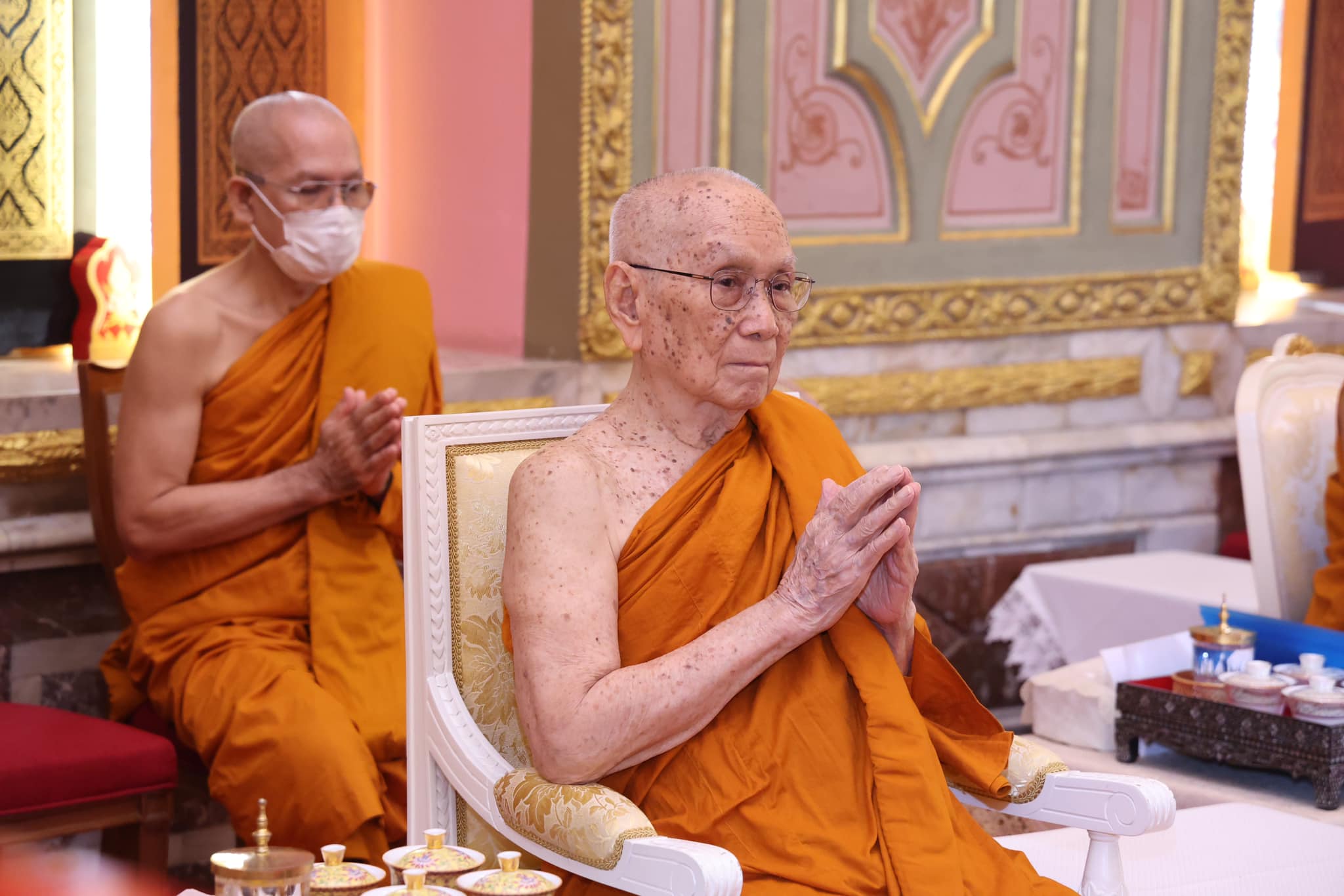 26 มิ.ย.วัดไทยทั่วโลก เจริญพระพุทธมนต์ถวายสมเด็จพระสังฆราช เนื่องในมงคลสมัยทรงเจริญพระชนมายุ 98 พรรษา
