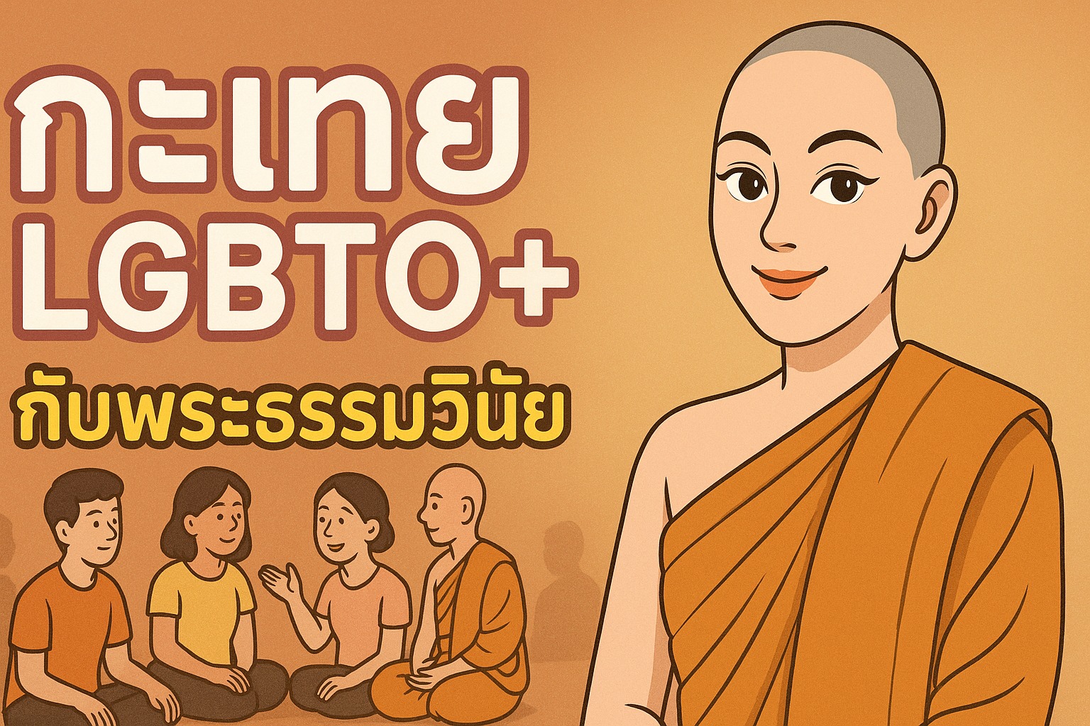 “บัณเฑาะก์” คืออะไร เป็น LGBTQ+ บวชพระได้หรือไม่?