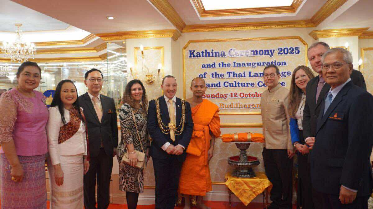 วัดพุทธาราม เมืองลีดส์ ประเทศอังกฤษ จับมือ ม.ขอนแก่น เปิด “ศูนย์ภาษาและวัฒนธรรมไทย”