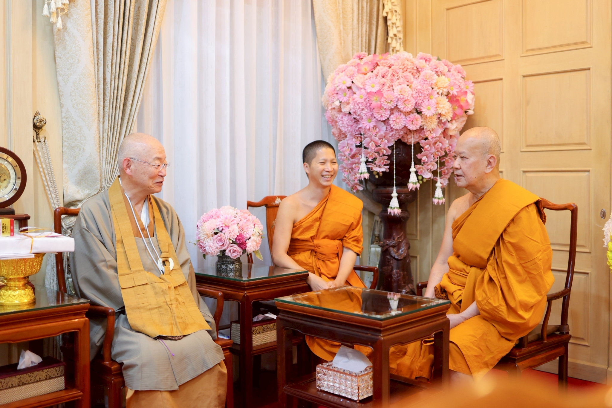 “พระพรหมสิทธิ” รับถวายสักการะ “เจ้าอาวาสวัดไดชูจิ” วัดประจำราชวงศ์ญี่ปุ่น