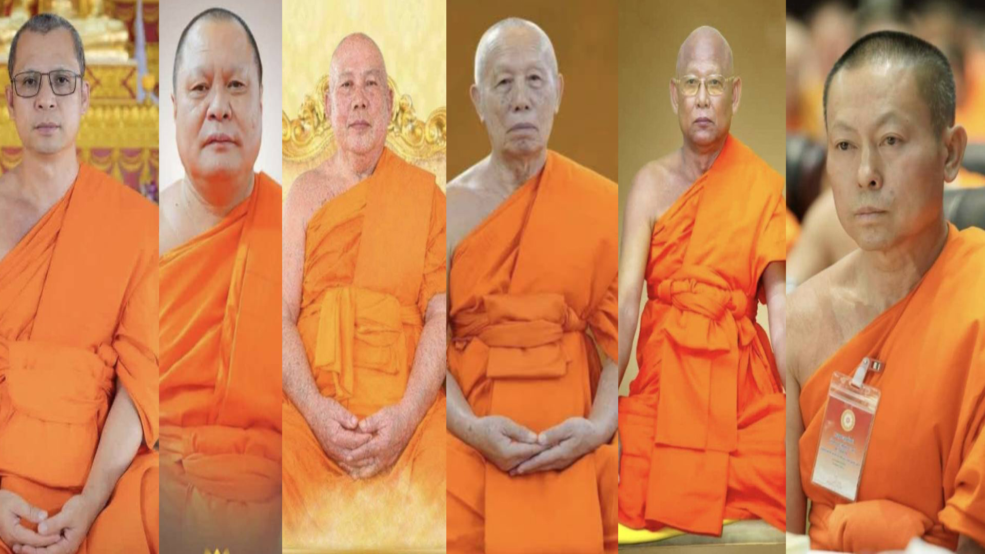 เปิดรายชื่อ  “มส.” ลาว จำนวน 9 รูป