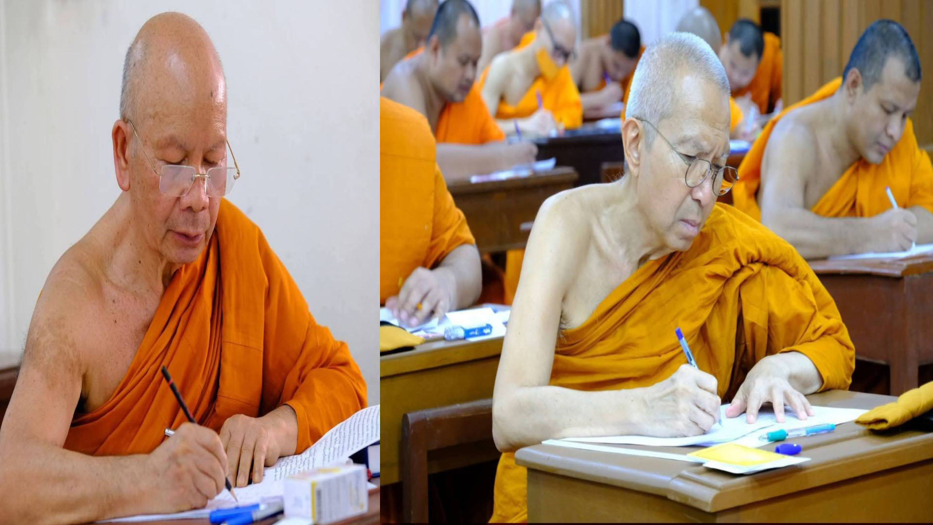 ชาวโซเชียล!! ชื่นชม “พระราชาคณะ” เข้าสอบบาลี ยกย่องเป็นแบบอย่างที่ดีให้ “ลูกพระ-ลูกเณร”